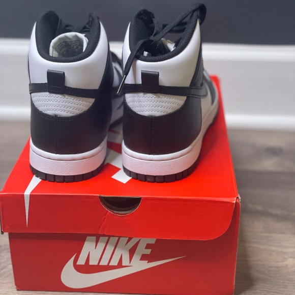 Nike Dunk High Black White 2021 - Picture 7 of 7